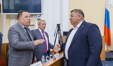 Заседание Законодательного Собрания Оренбургской области